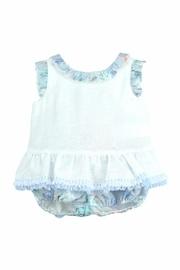  White & Blue Top