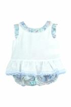  White & Blue Top