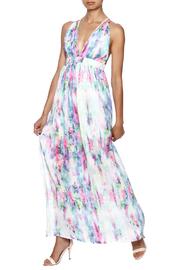  Water Paint Maxi Dress