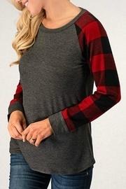  Chelsi Plaid Top