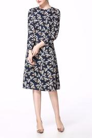 Modest Print Dress