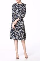  Modest Print Dress