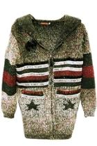  Star Hoodie Sweater