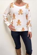  Gingerbread Man Sweatshirt