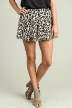  Leopard Print Shorts