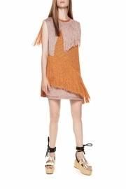  Fringe Lurex Dress