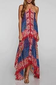  Halter Scarf Dress