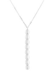  Silver Lariat Necklace