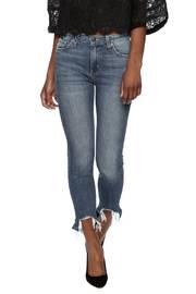  Ripped Fray Hem Jean
