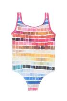  Colourful Printed Swimsuit