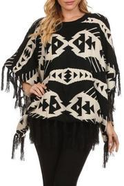  Aztec Pattern Poncho