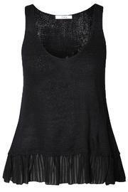  Peplum Knit Tank