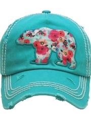  Floral Bear Hat