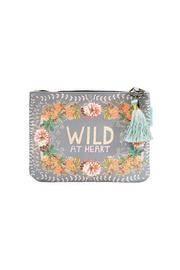  Grey Pocket Clutch