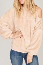  Shaggy Fur Sweatshirt