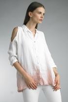  Ombre Linen Shirt
