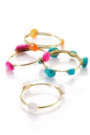  Wire & Stone Bracelet