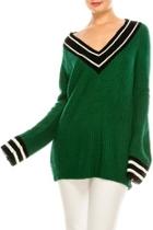  Green Varsity Sweater