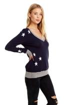  Star Cotton Cashmere Pullover