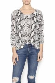  Snake Zipper Sweater