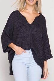  V-neck Oversized Sweater