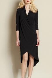  Crossover Knit Dress