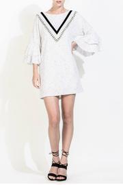  White Tweed Dress