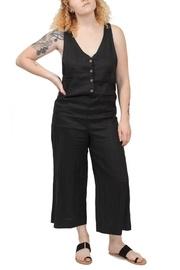  Black Cover-up Jumpsuit