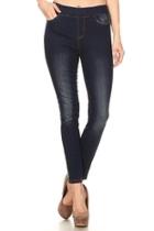  Ruffled Panel Leggings
