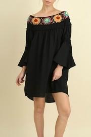 Ruffled Crochet Dress