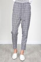  Grey Check Trousers