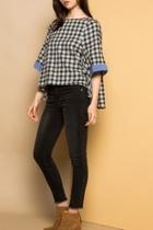  Checkered Flared Top