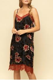  Burn Out Velvet Dress