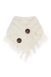 Knitted Braided Tassel Scarf