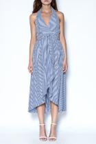  Hi Low Halter Dress