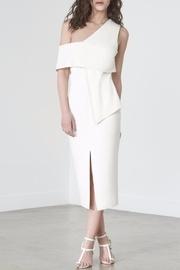  Asymmetric Midi Dress