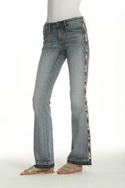  Isabel Release Hem Side Arrow Jean