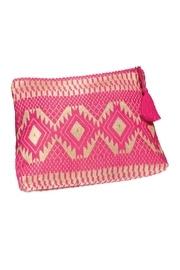  Shimmer Tassel Clutch Bag