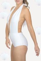  White One-piece Suit