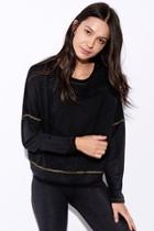  Easy-pullover Gold-stitching