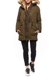  Khaki Lined Coat