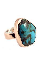  Copper Turquoise Ring