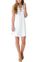  Lulu Lace-up Cover-up