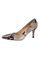  Natural Snakeskin Pump