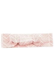  Coral Herringbone Headband