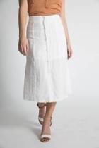  Cassia Button Down Skirt