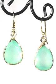  Aqua Chalcedony Earrings