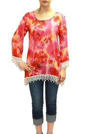  Floral Tunic Blouse