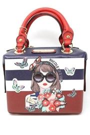  Flower Print Mini-bag