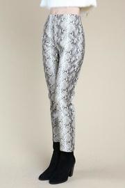  Snakeskin Zip-up Pants